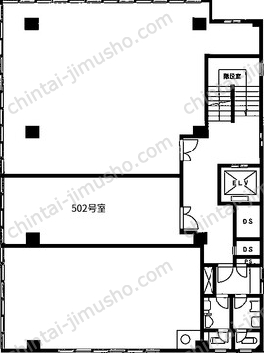 第1東ビルの間取図