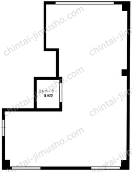 （仮称）太平1丁目貸店舗事務所1階の間取図
