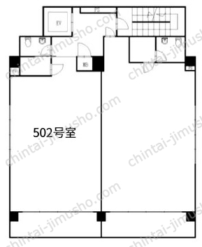 パレットビルの間取図