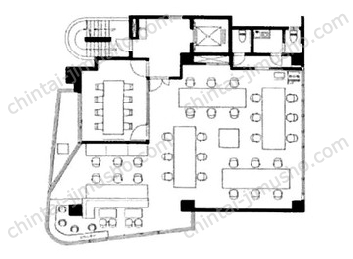 カーニープレイス五反田5階の間取図