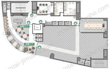 NOW／HERE新宿四谷の間取図