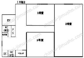 オフィスニューガイア浜松町No.16の間取図