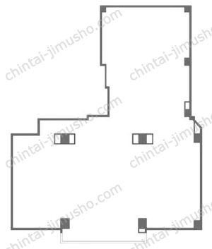 協和ビル1階の間取図