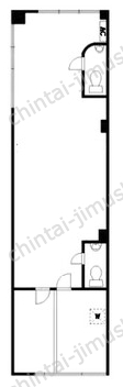 カースルM2階の間取図