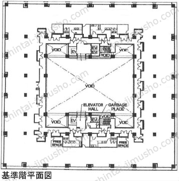 the SOHOの間取図