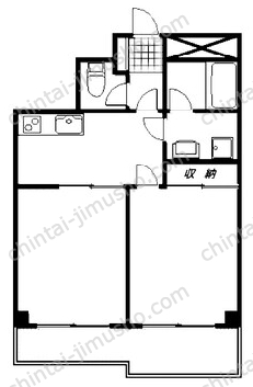 Beit Shalom／ベイトシャローム5階の間取図