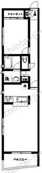 ARK2階の間取図