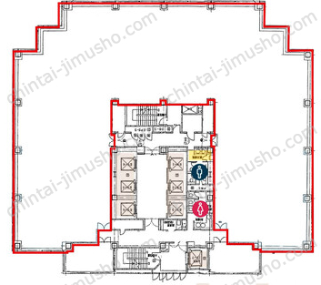 FOREFRONT TOWER Ⅰの間取図