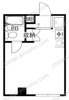 太陽ビルの間取図