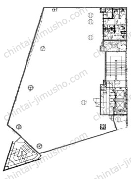 Daiwa銀座アネックス6階の間取図