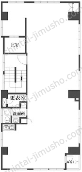 池袋労働基準協会ビルの間取図