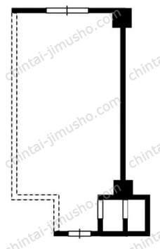 ベルメゾンヤスダ1階の間取図
