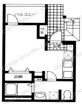 リヨンドール錦糸町4階の間取図