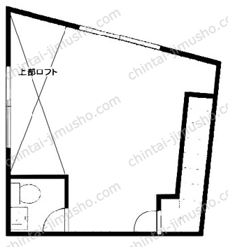 チェリー新町2階の間取図