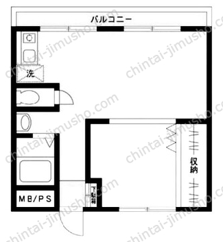 近富マンションの間取図