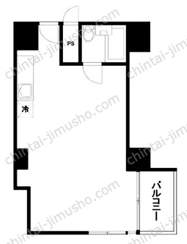 日本橋サマリヤシティハイツ5階の間取図