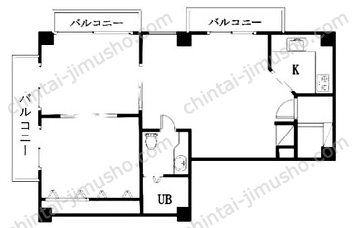 坂町ビル／ル・グラシエル　レゼール四谷の間取図