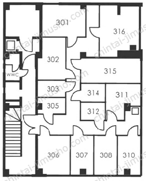 ALビル／ハローオフィス御徒町の間取図