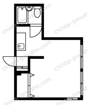 佐々木ビル2階の間取図