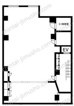 グランデ西浅草1階の間取図