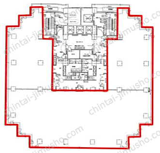 勝どきサンスクエアの間取図