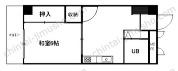 皆川ビルの間取図