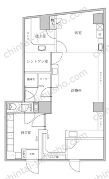 パレール川崎ブルー館3階の間取図