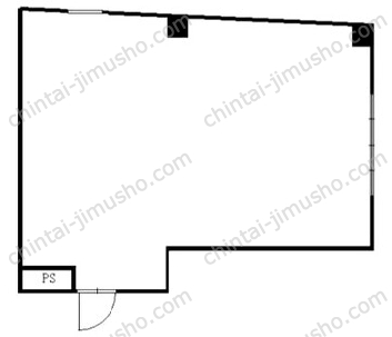 松喜屋小町ビル2階の間取図