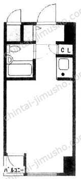 フォンテ六本木6階の間取図