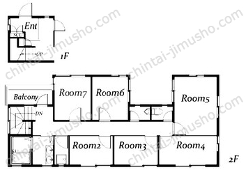 room-ing南青山ハウスの間取図