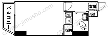ライオンズマンション亀戸第7の間取図