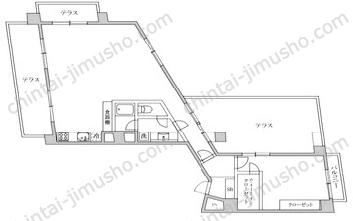 ドエルC&Tの間取図