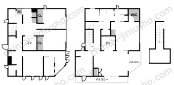 南大泉1丁目貸住付店舗一棟の間取図