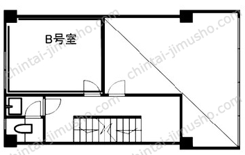 大和ビル4階の間取図