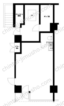 第二東明ビル1階の間取図