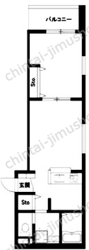 ワイゼア4階の間取図