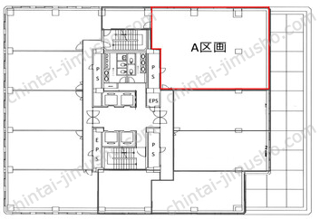 横浜東芝ビルの間取図