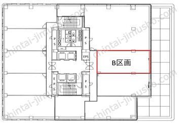 横浜東芝ビルの間取図