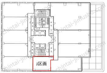 横浜東芝ビルの間取図