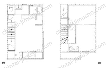 （仮）神宮前三丁目建物一括の間取図