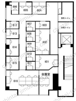 永井ビルの間取図
