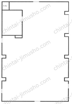 三和ビル1階の間取図