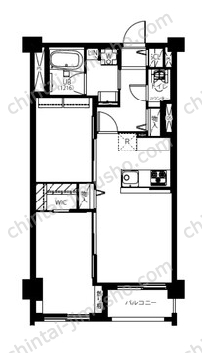 ウェイサイドマンション／ウェイサイドビル7階の間取図