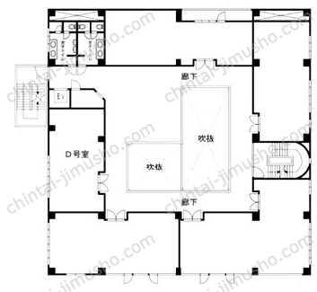 大和地所大倉山駅前ビルの間取図
