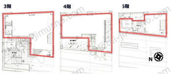 roof／ルーフ一括の間取図