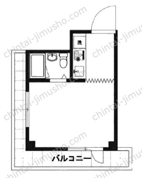 豊強ビル7階の間取図