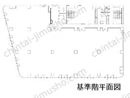 日本生命藤沢駅前ビル7階の間取図