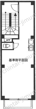 江東橋スクエアビル2階の間取図