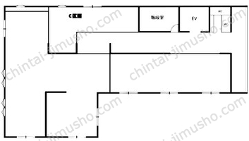 HCビル3階の間取図