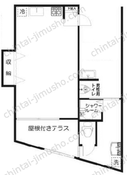 興栄コーポの間取図
